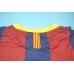 Barcelona 10/11 Home Red&Blue Long Sleeve Soccer Jersey